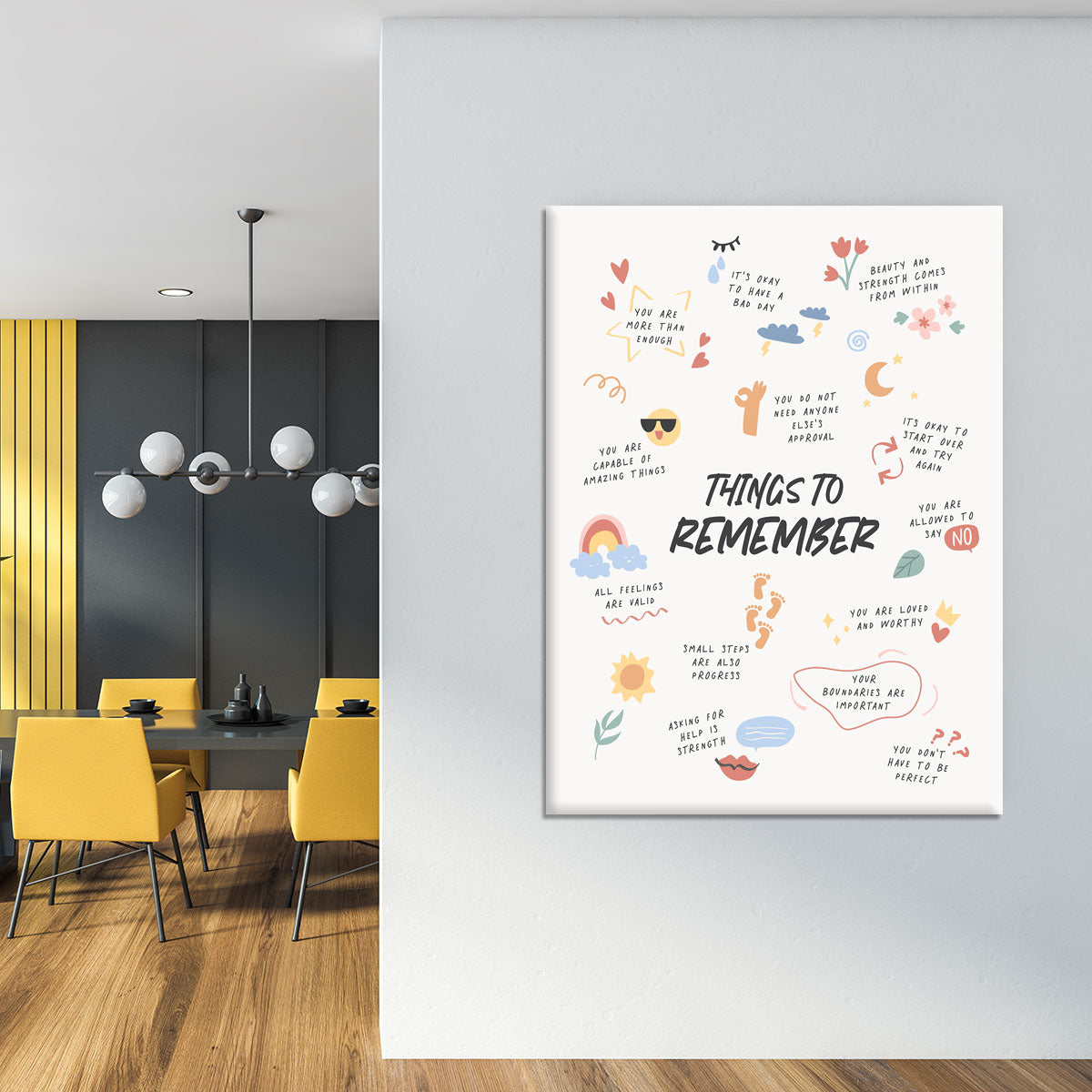 Remember Canvas Print or Poster - Canvas Art Rocks - 4