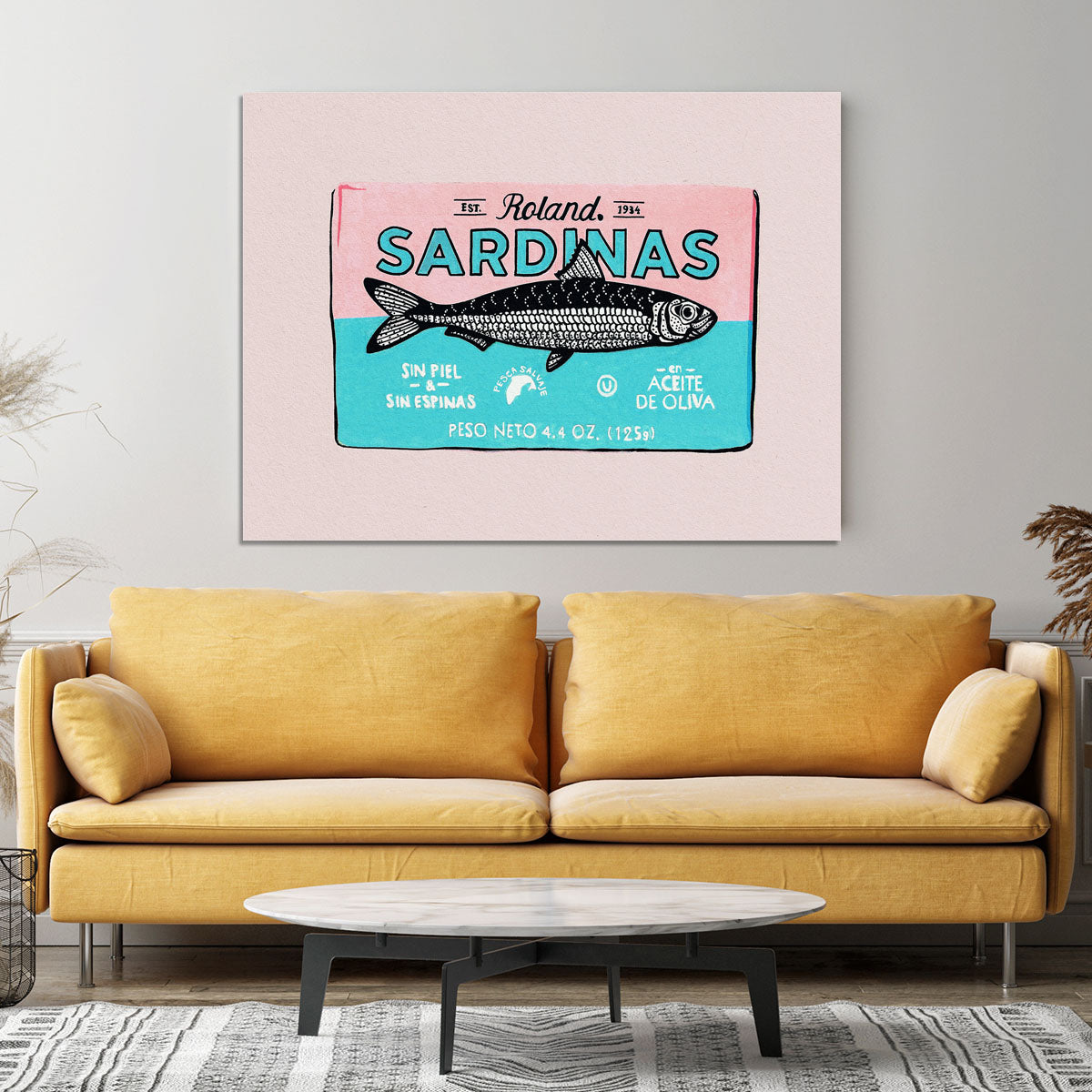 Roland Sardinas Canvas Print or Poster - Canvas Art Rocks - 4