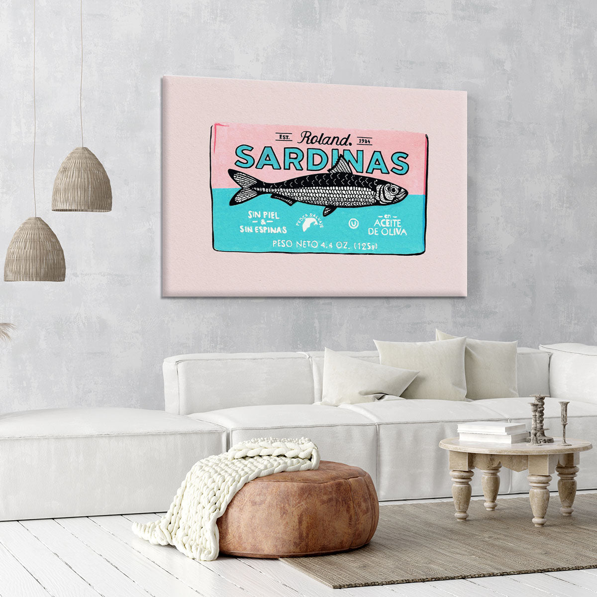 Roland Sardinas Canvas Print or Poster - Canvas Art Rocks - 6