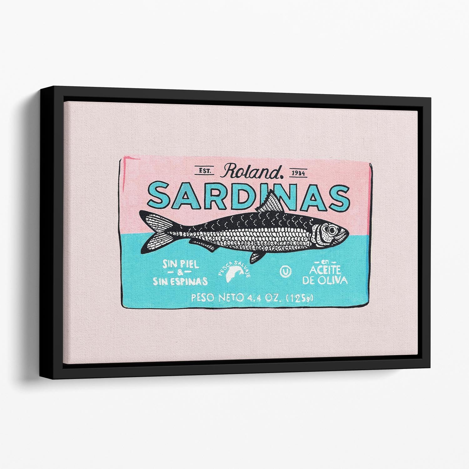 Roland Sardinas Floating Framed Canvas - Canvas Art Rocks - 1