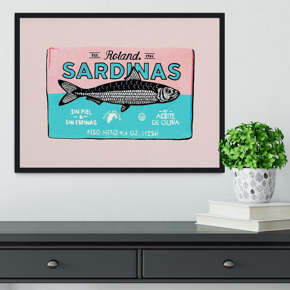 Roland Sardinas Framed Print - Canvas Art Rocks - 2