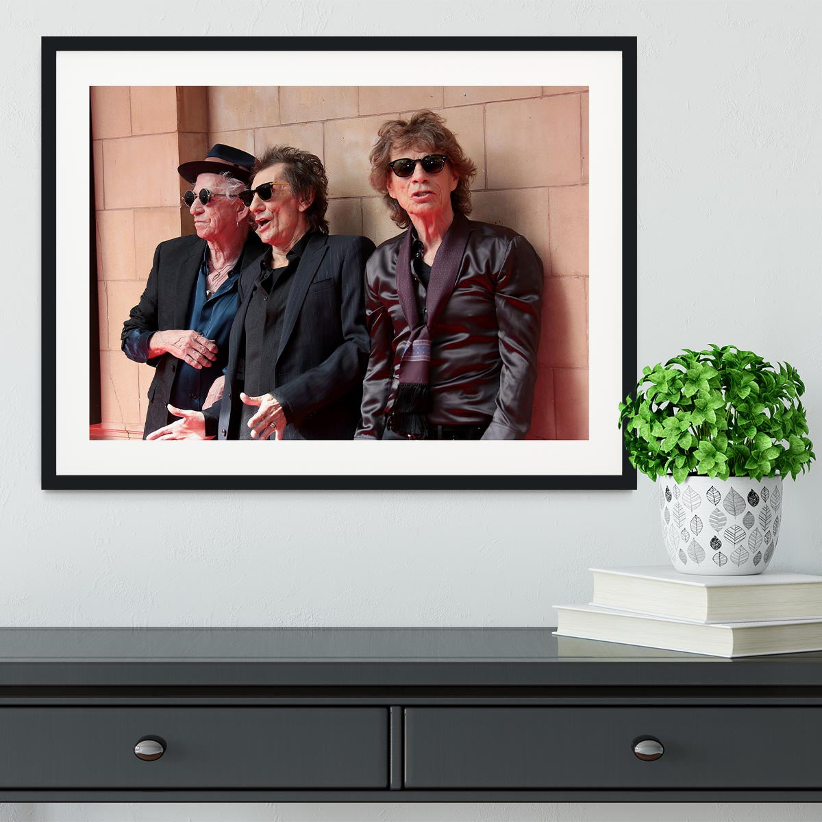 Rolling Stones Hackney Diamonds launch event Framed Print - Canvas Art Rocks - 1