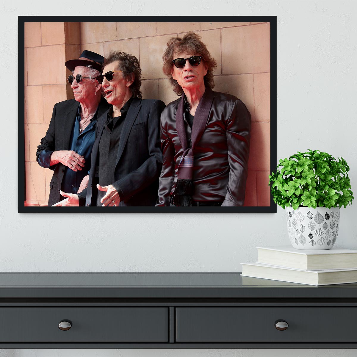 Rolling Stones Hackney Diamonds launch event Framed Print - Canvas Art Rocks - 2