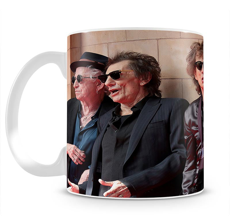 Rolling Stones Hackney Diamonds launch event Mug - Canvas Art Rocks - 1