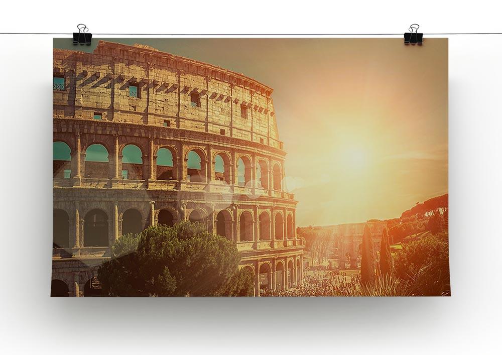 Roman Coliseum Poster - Unframed