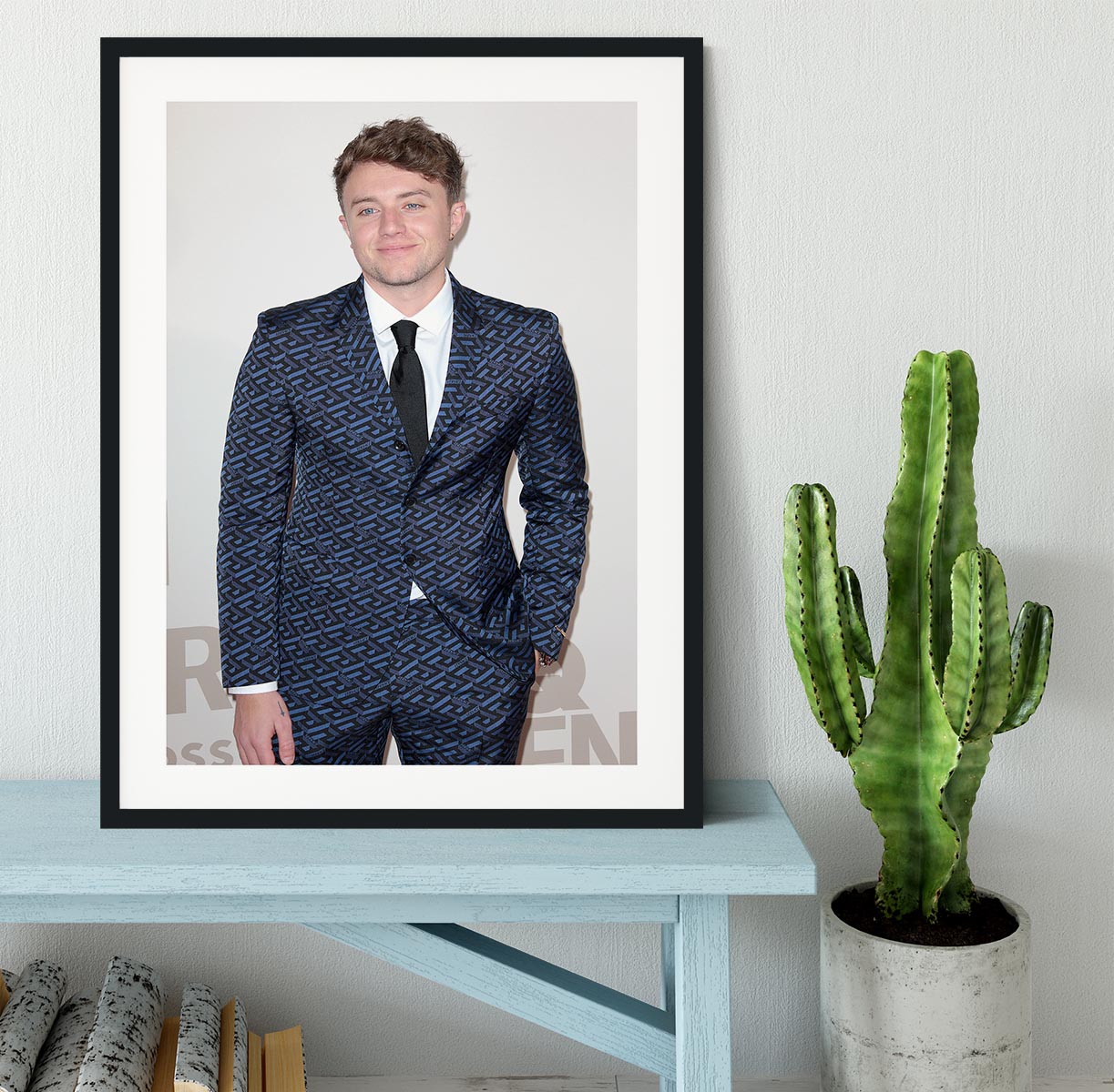 Roman Kemp Framed Print - Canvas Art Rocks - 1