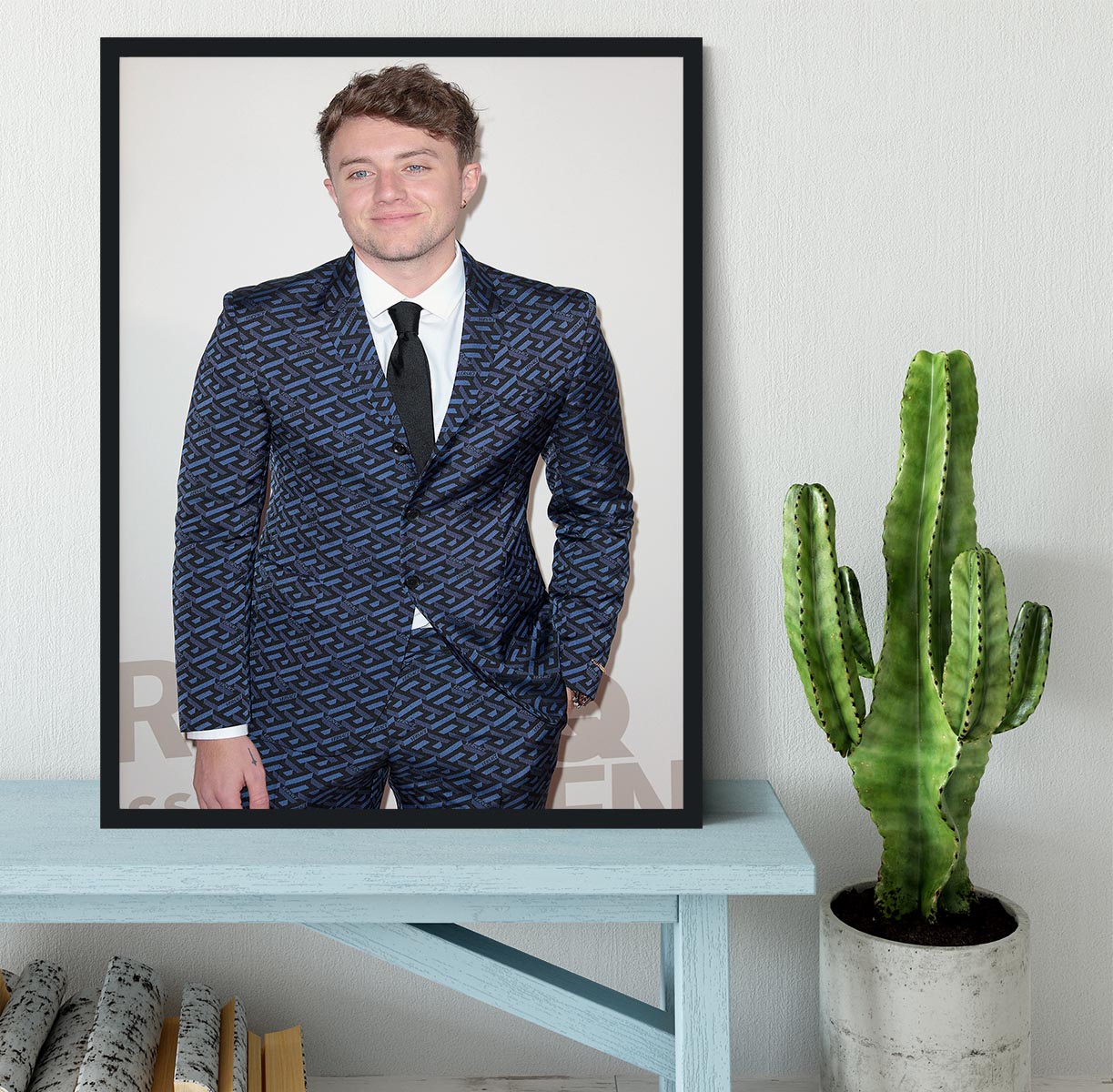 Roman Kemp Framed Print - Canvas Art Rocks - 2