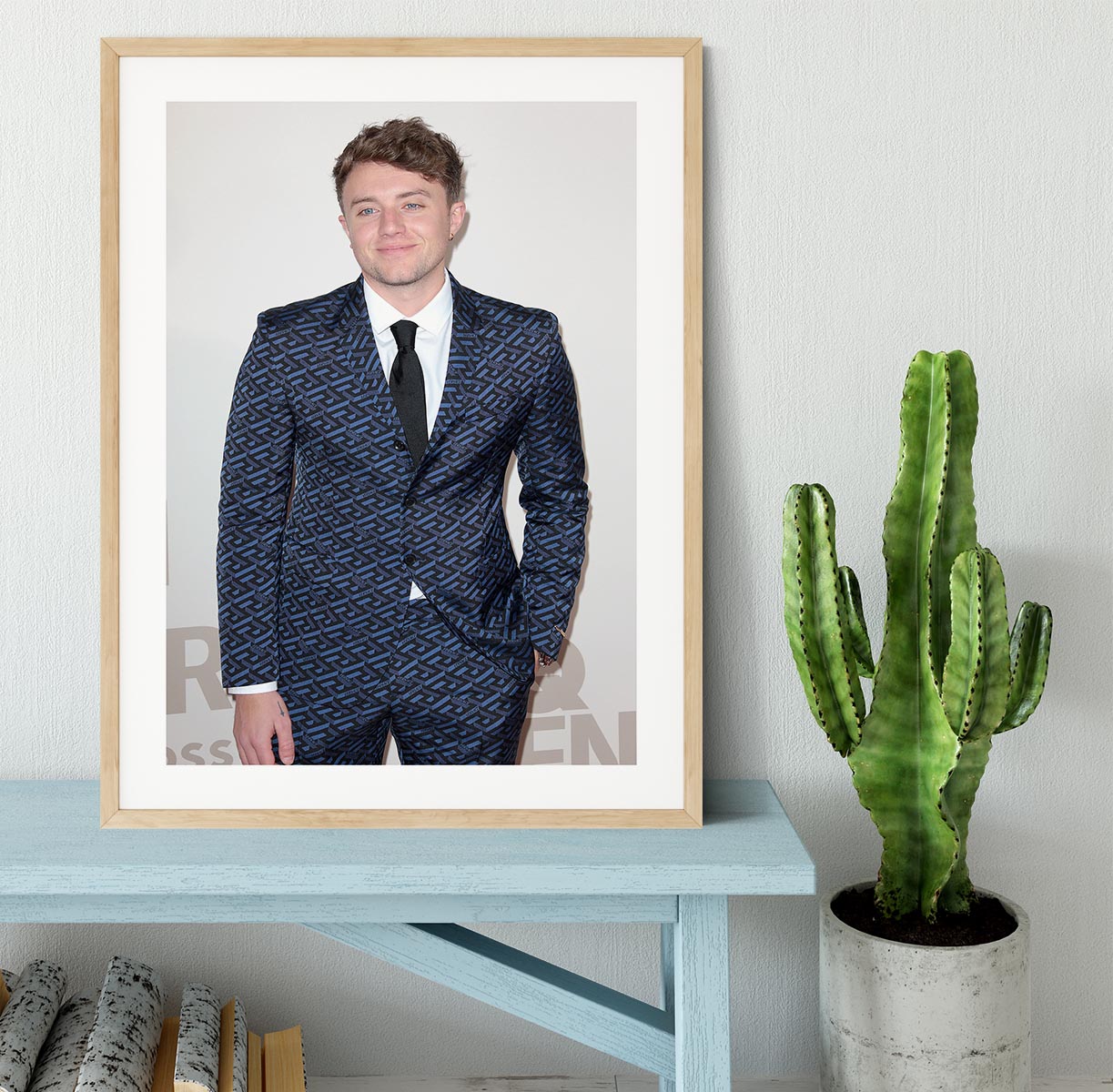 Roman Kemp Framed Print - Canvas Art Rocks - 3