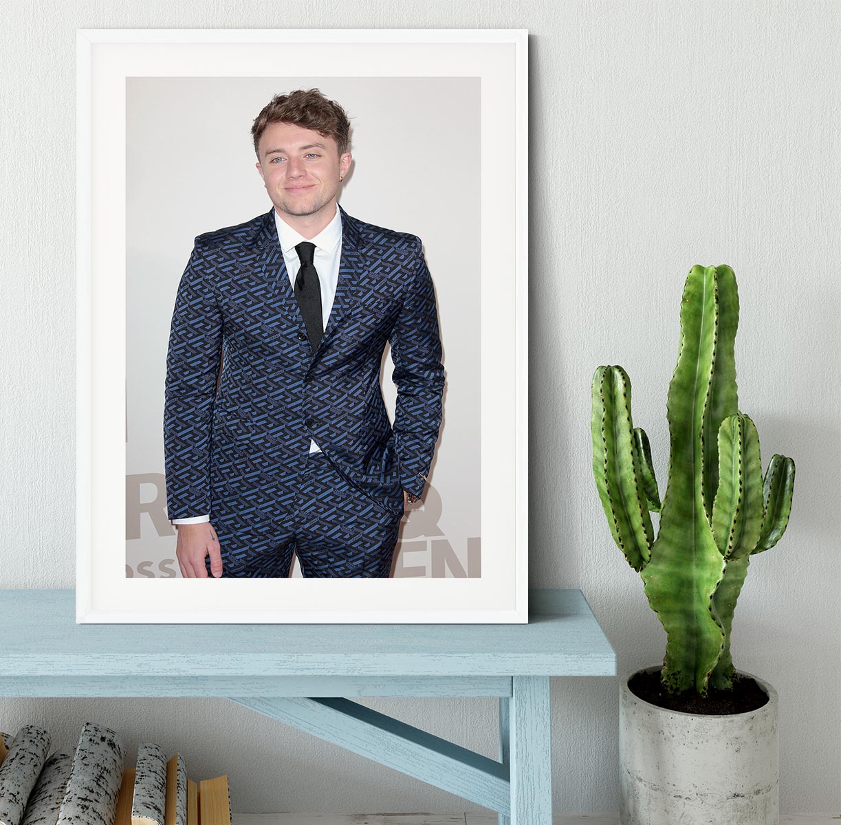 Roman Kemp Framed Print - Canvas Art Rocks - 5