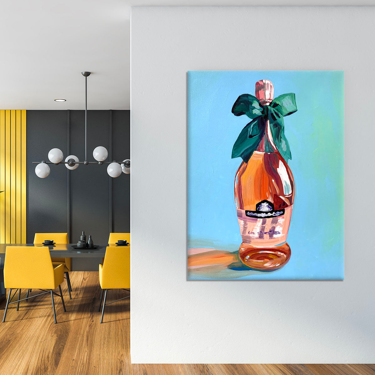 Rose Wine Canvas Print or Poster - Canvas Art Rocks - 4