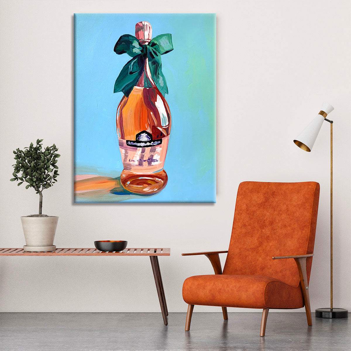 Rose Wine Canvas Print or Poster - Canvas Art Rocks - 6