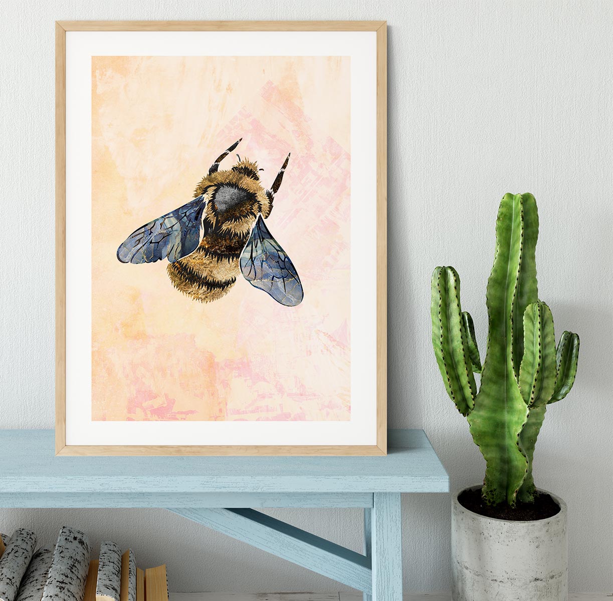 Rustic bee Framed Print - 1x - 3