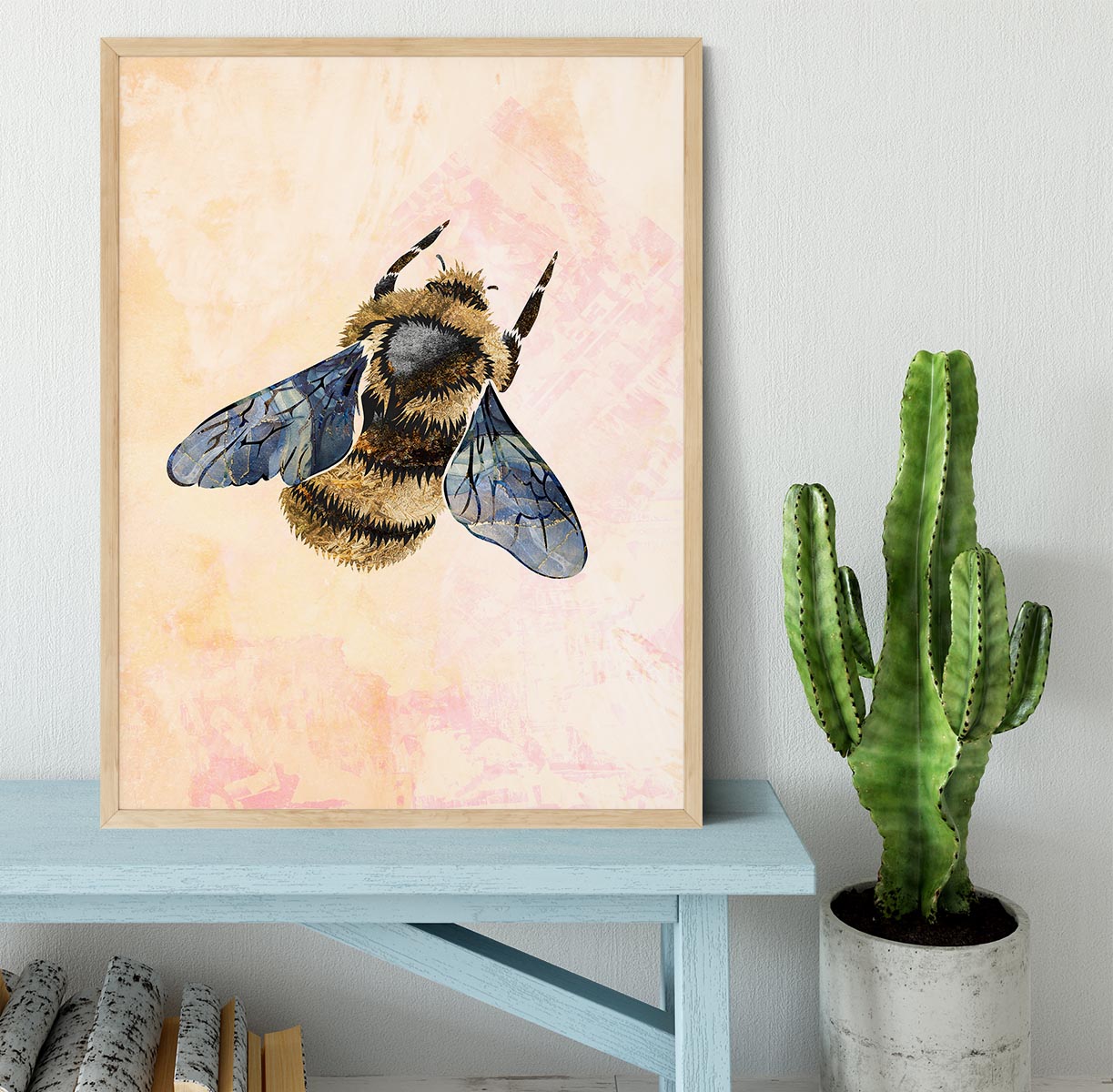 Rustic bee Framed Print - 1x - 4