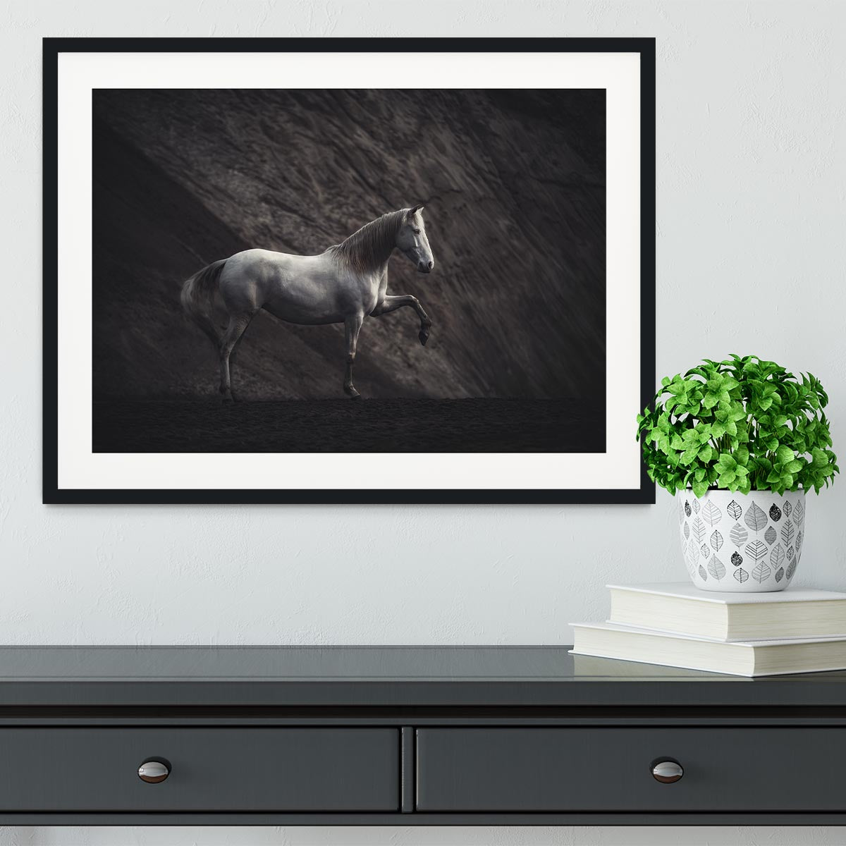 SOLITAIRE Framed Print - 1x - 1