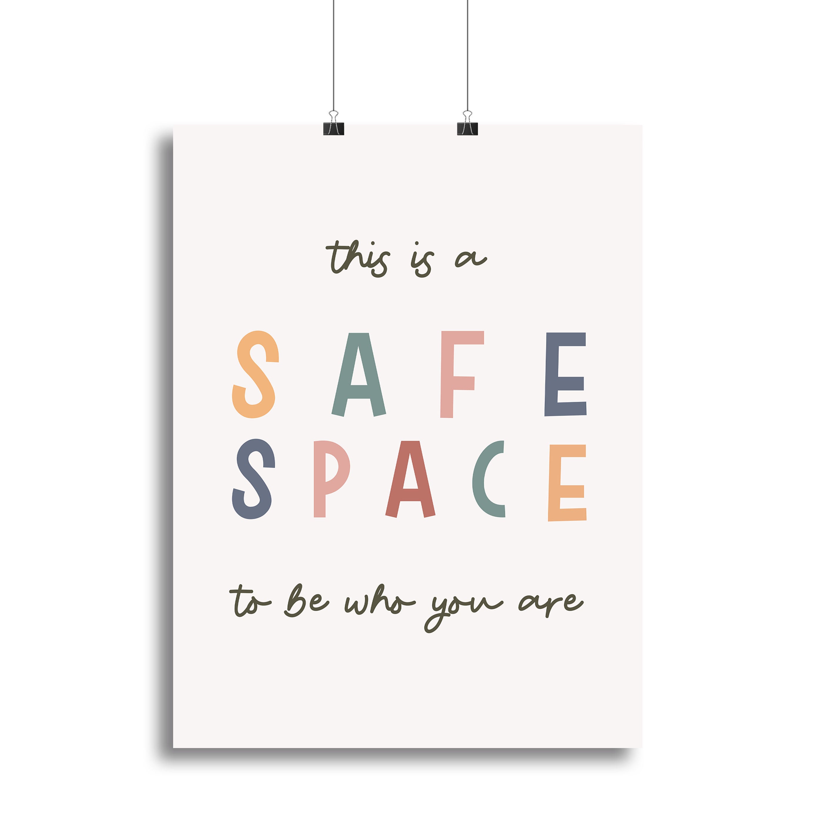 Safe Space Canvas Print or Poster - Canvas Art Rocks - 2