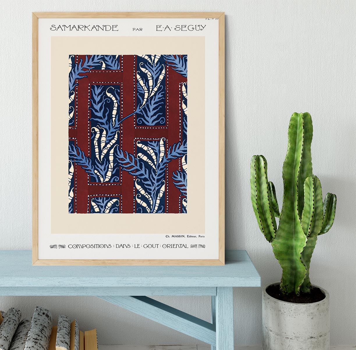 Samarkande 20 Framed Print - Canvas Art Rocks - 4