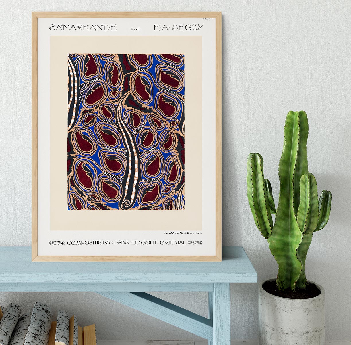 Samarkande 3 Framed Print - Canvas Art Rocks - 4