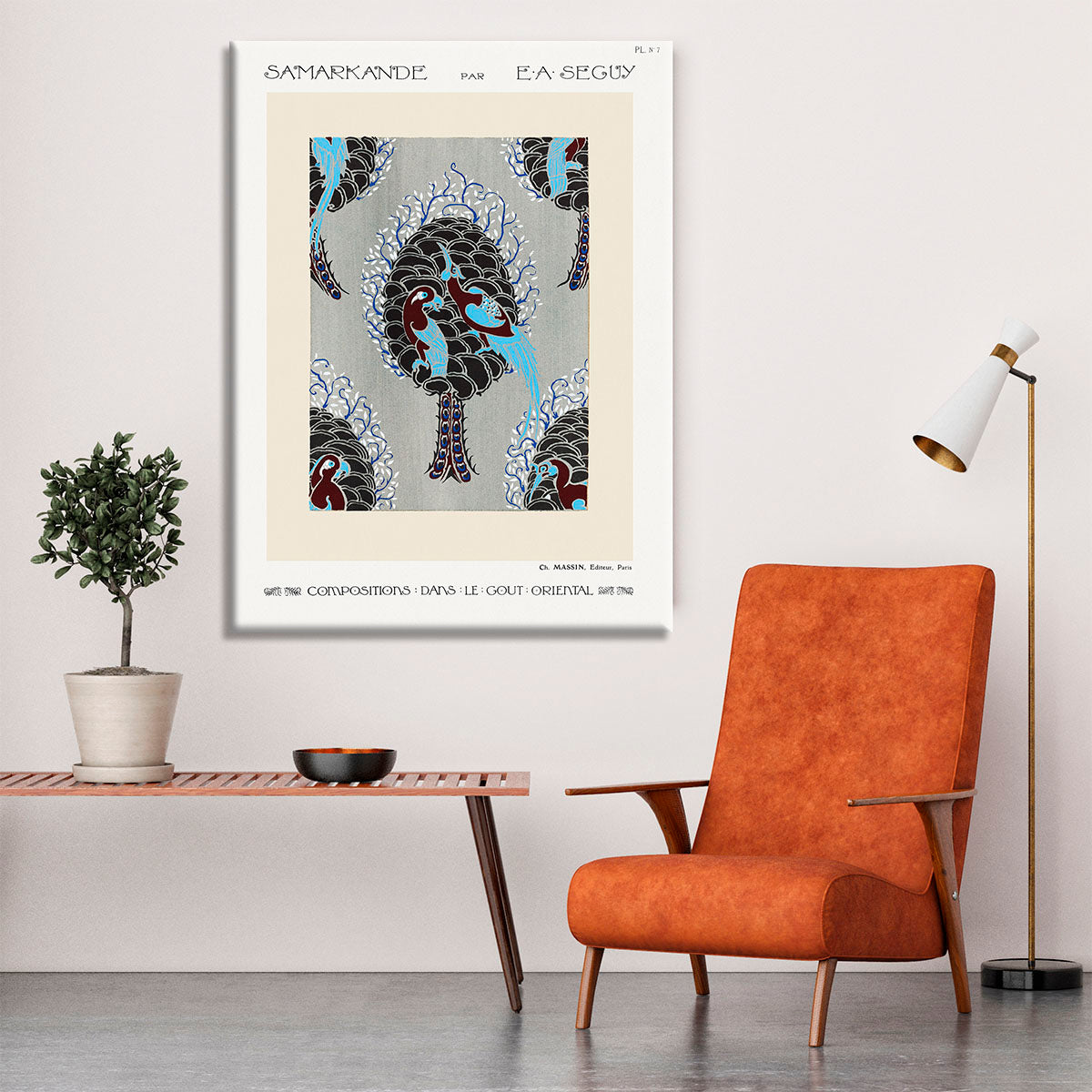 Samarkande 7 Canvas Print or Poster - Canvas Art Rocks - 6