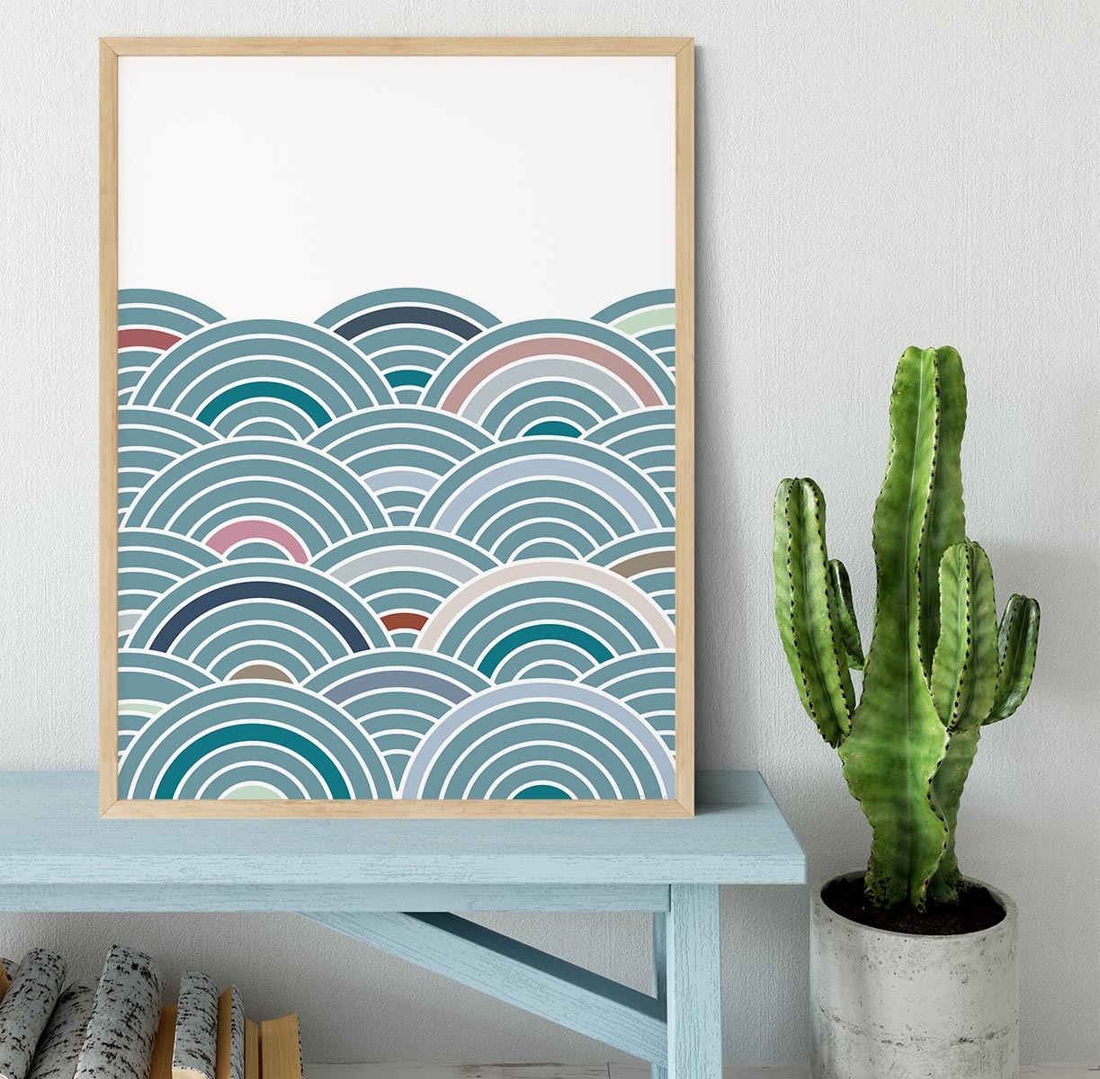 Sea of Rainbows Framed Print - 1x - 4