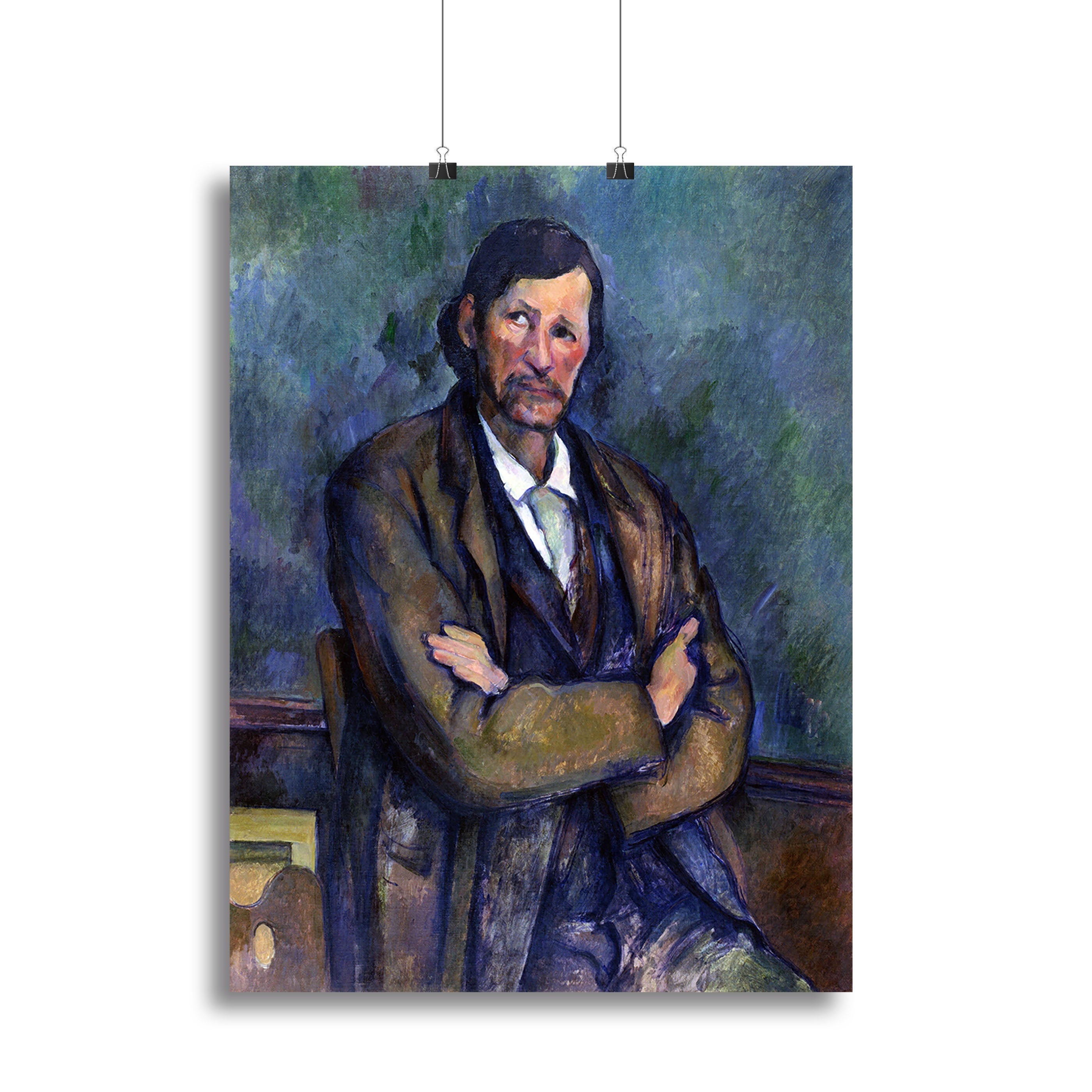 Self Portrait by Cezanne Poster - Unframed