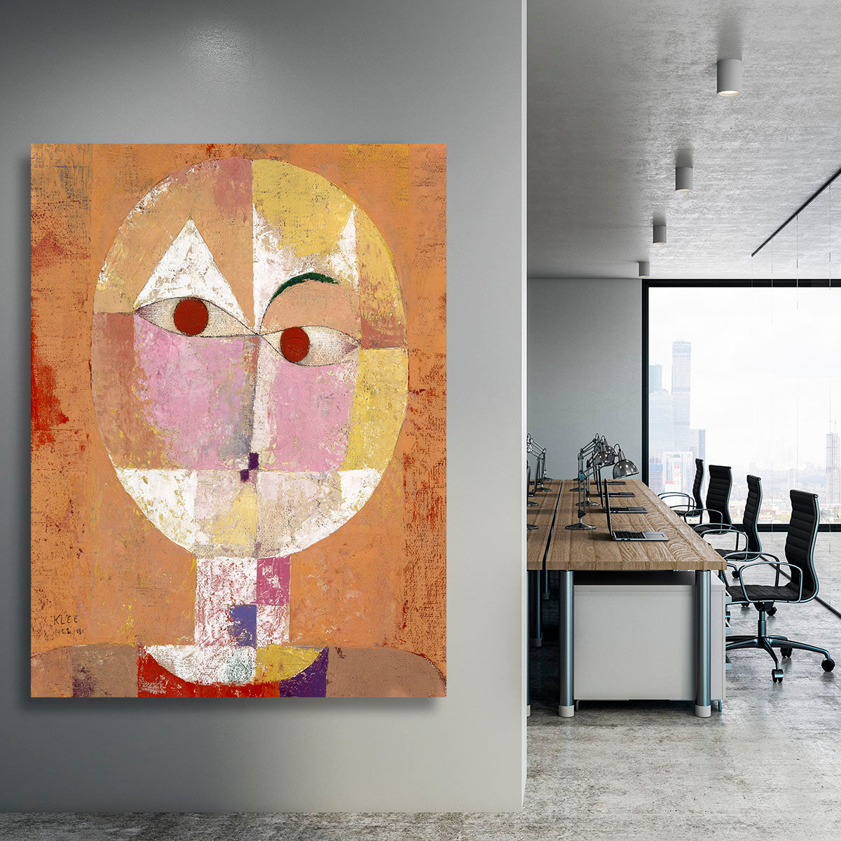 Senecio Baldgreis 1922 No.1 Canvas Print or Poster - Canvas Art Rocks - 3