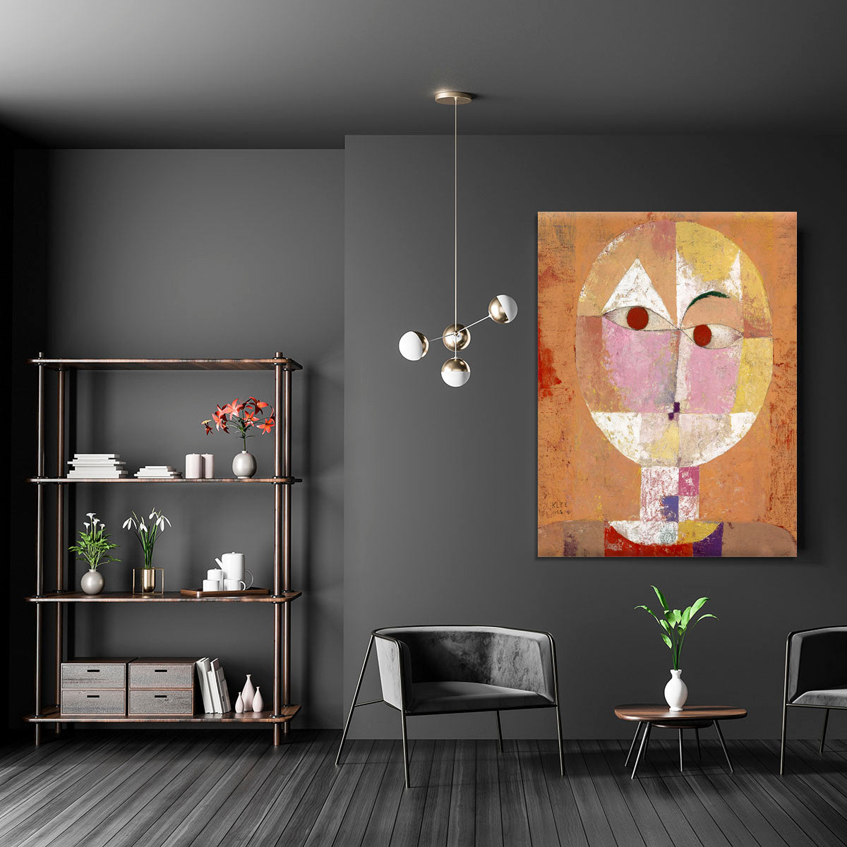 Senecio Baldgreis 1922 No.1 Canvas Print or Poster - Canvas Art Rocks - 5