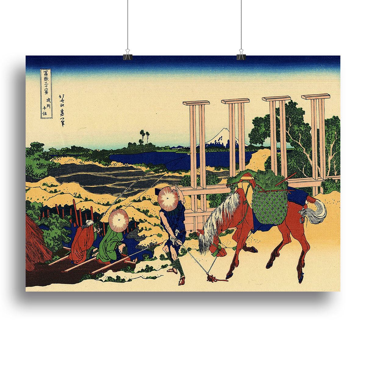 Senju by Hokusai Poster - Unframed