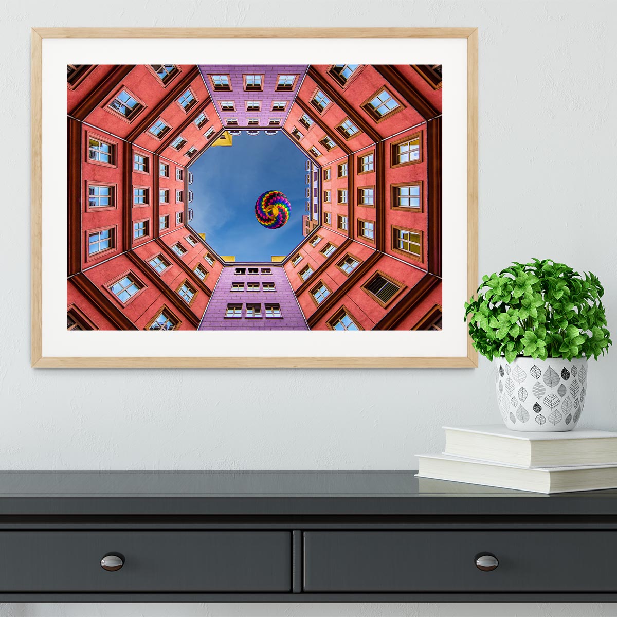 Shapes and Swirls Framed Print - 1x - 3