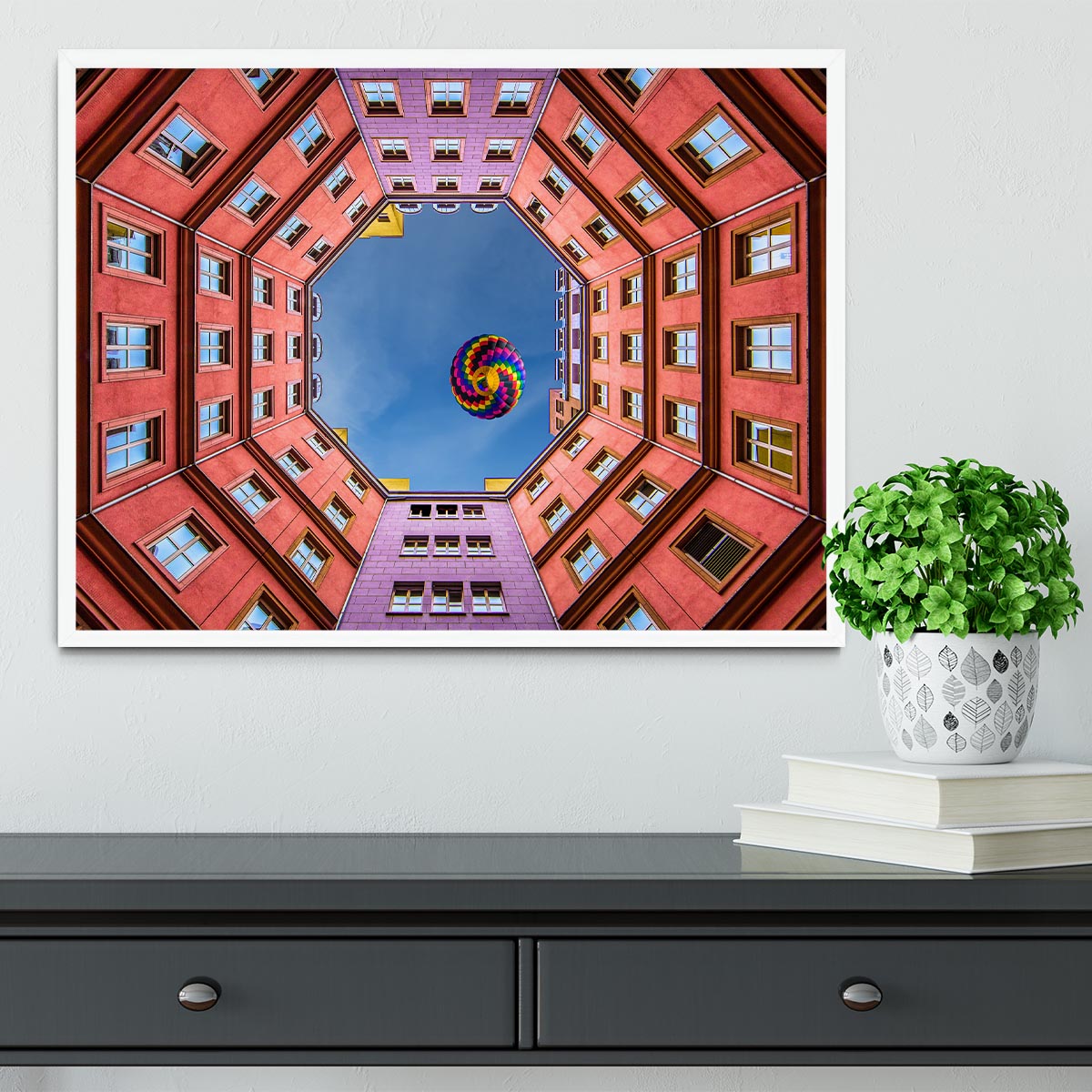 Shapes and Swirls Framed Print - 1x -6