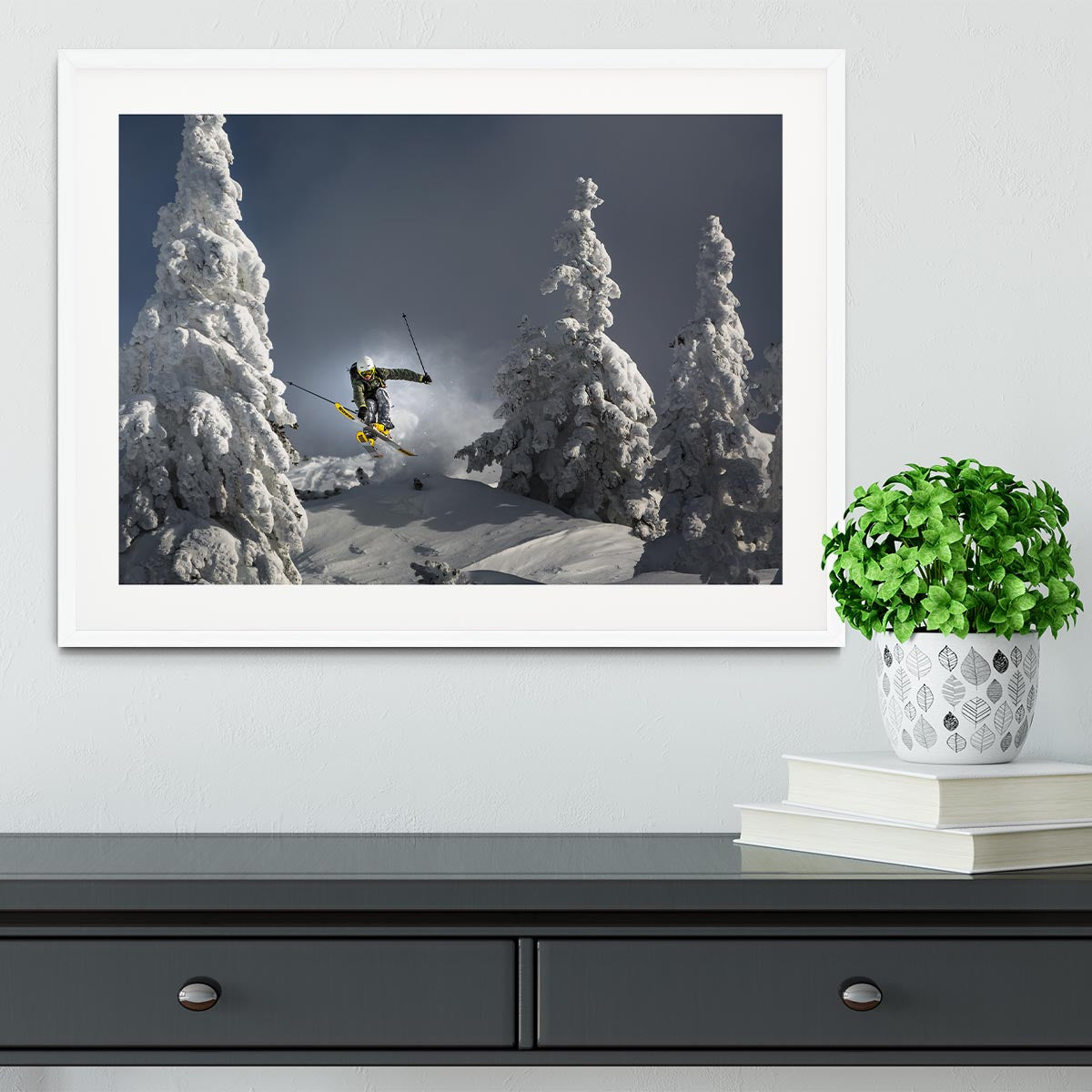 Ski is life Framed Print - 1x - 5