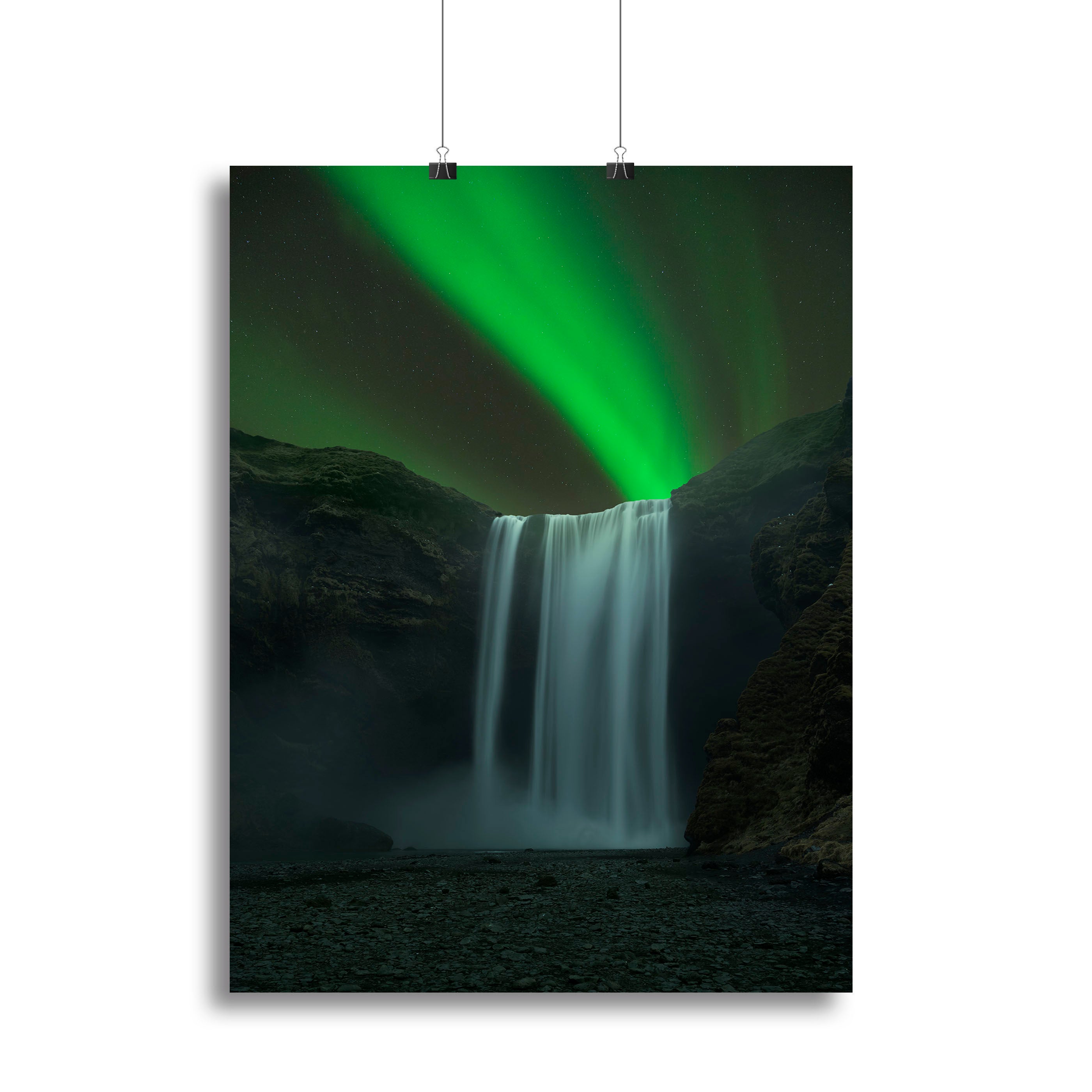 Skogafoss Canvas Print or Poster - Canvas Art Rocks - 2