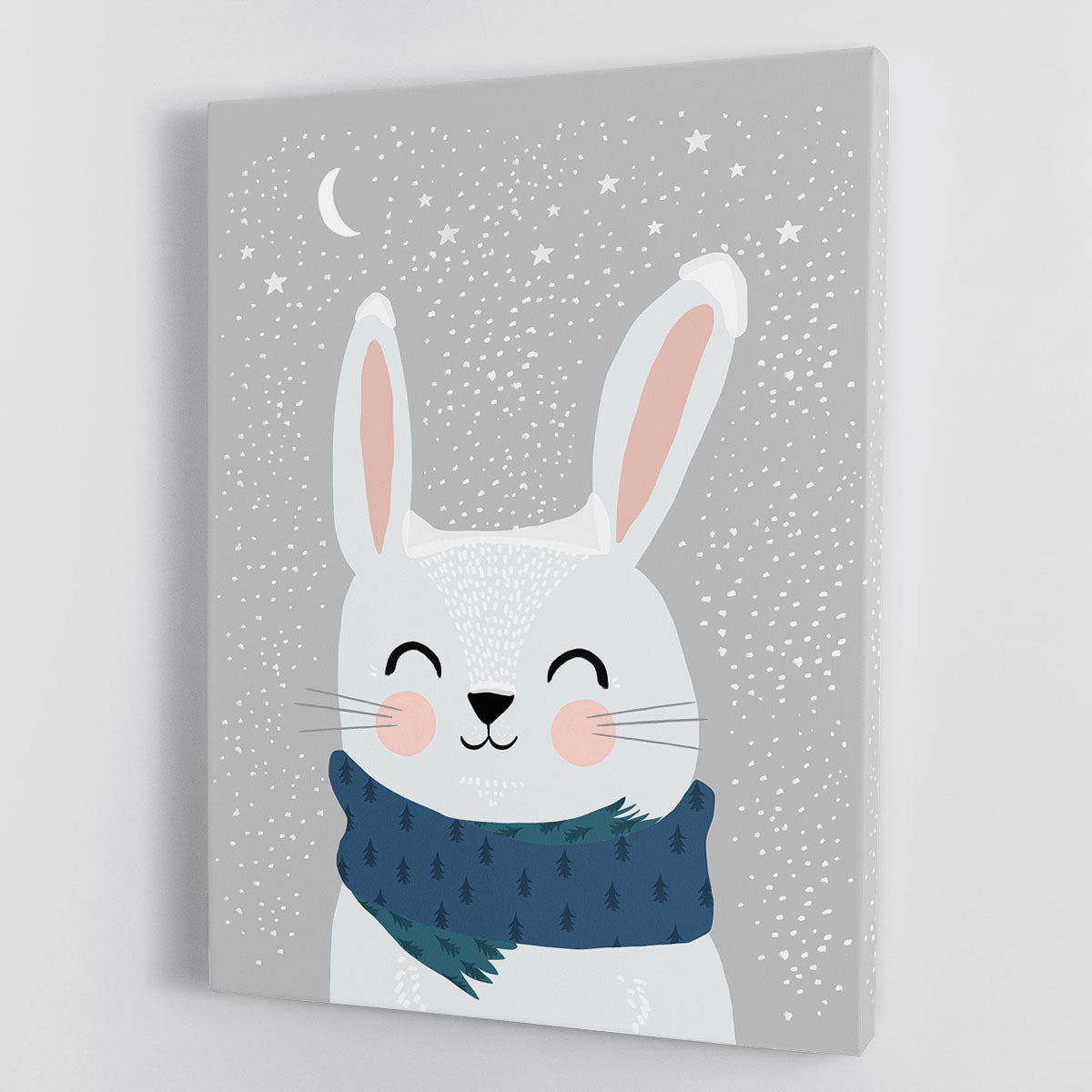 Snow Bunny Canvas Print or Poster - 1x - 1