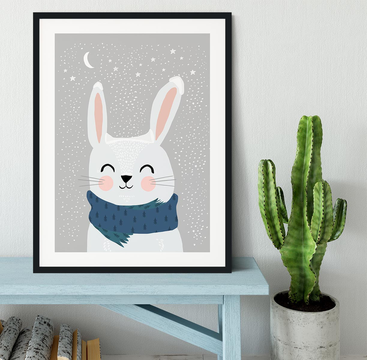 Snow Bunny Framed Print - 1x - 1