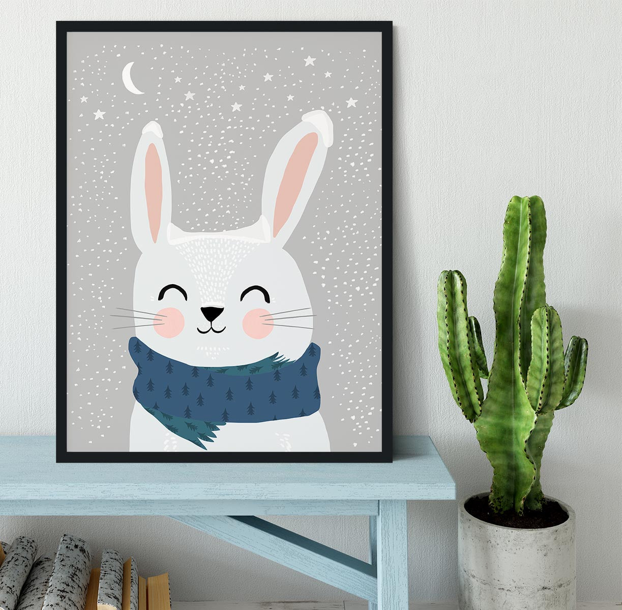 Snow Bunny Framed Print - 1x - 2