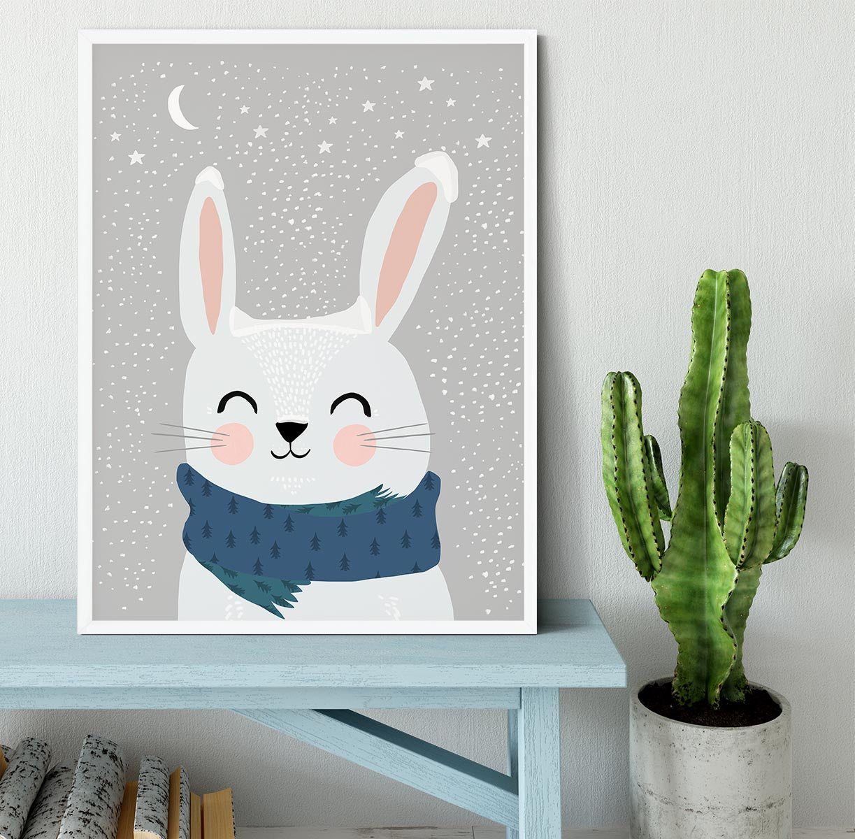 Snow Bunny Framed Print - 1x -6