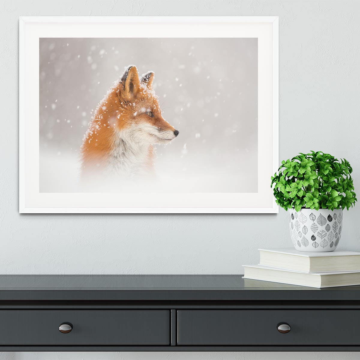 Snow is falling Framed Print - 1x - 5