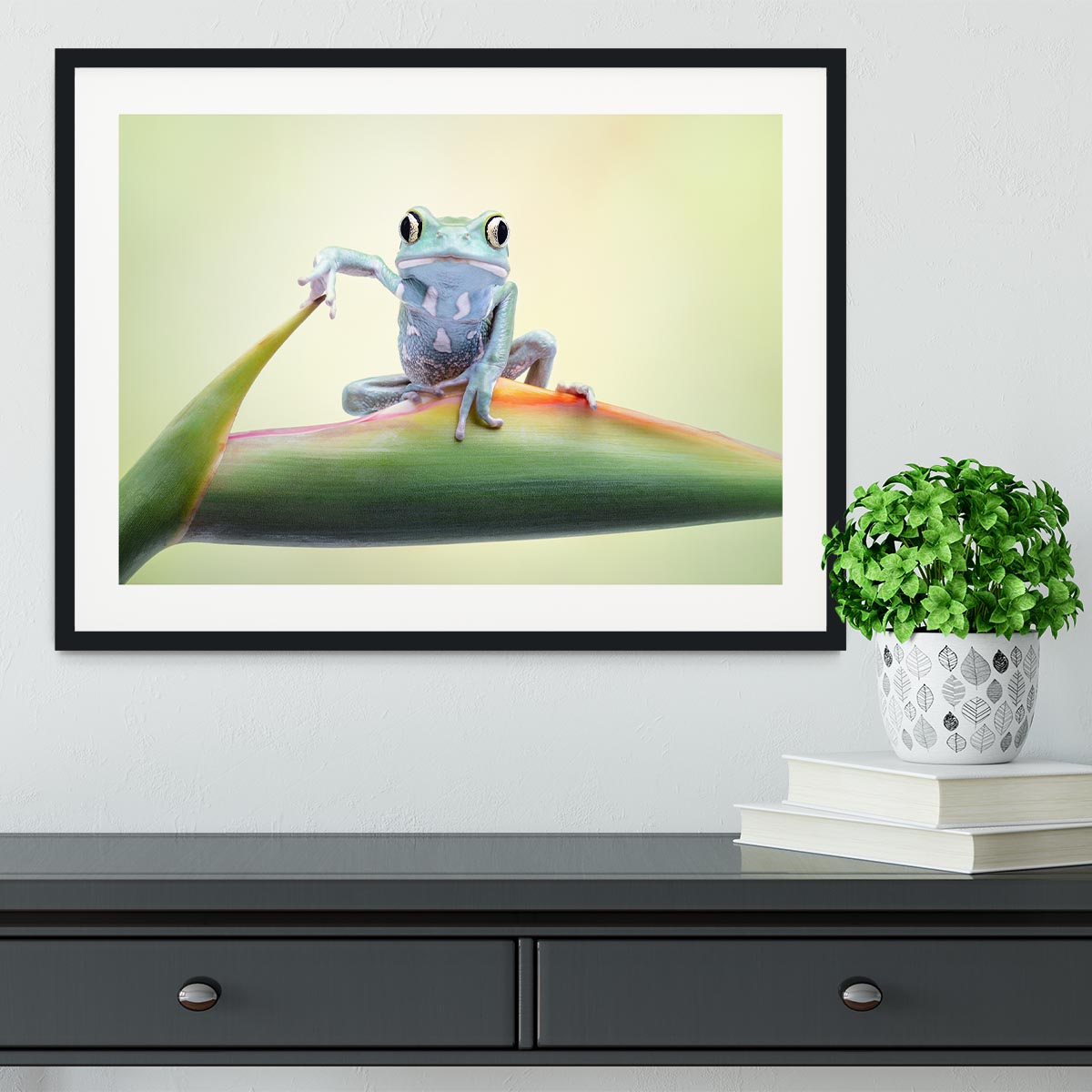 So whaddaya say Framed Print - 1x - 1