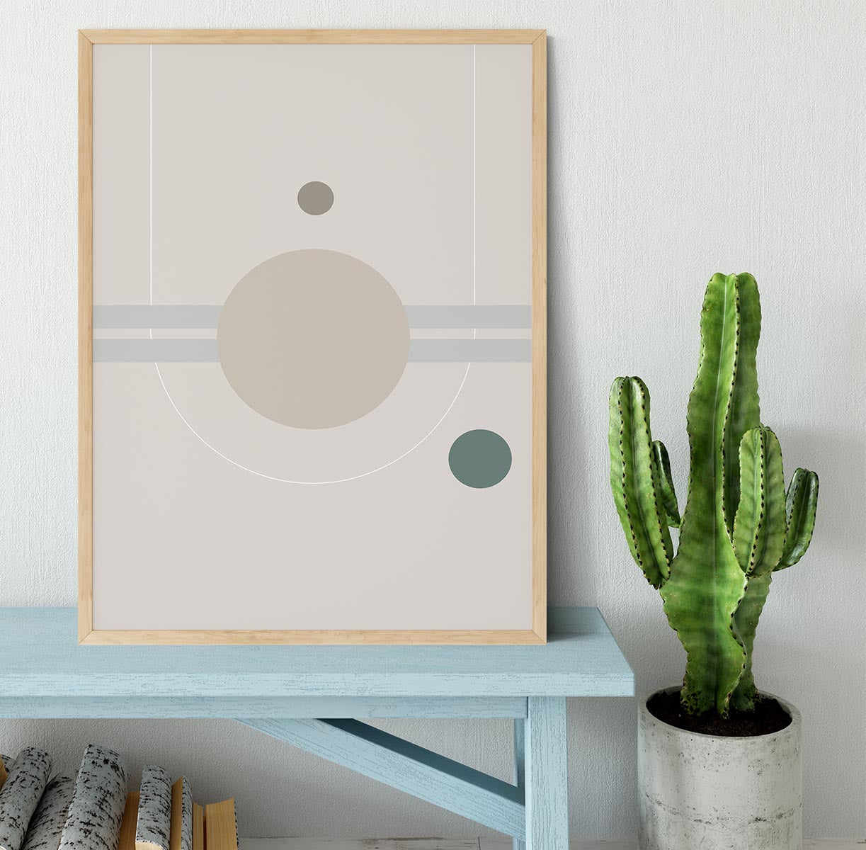 Space Orbit 01 Framed Print - 1x - 4