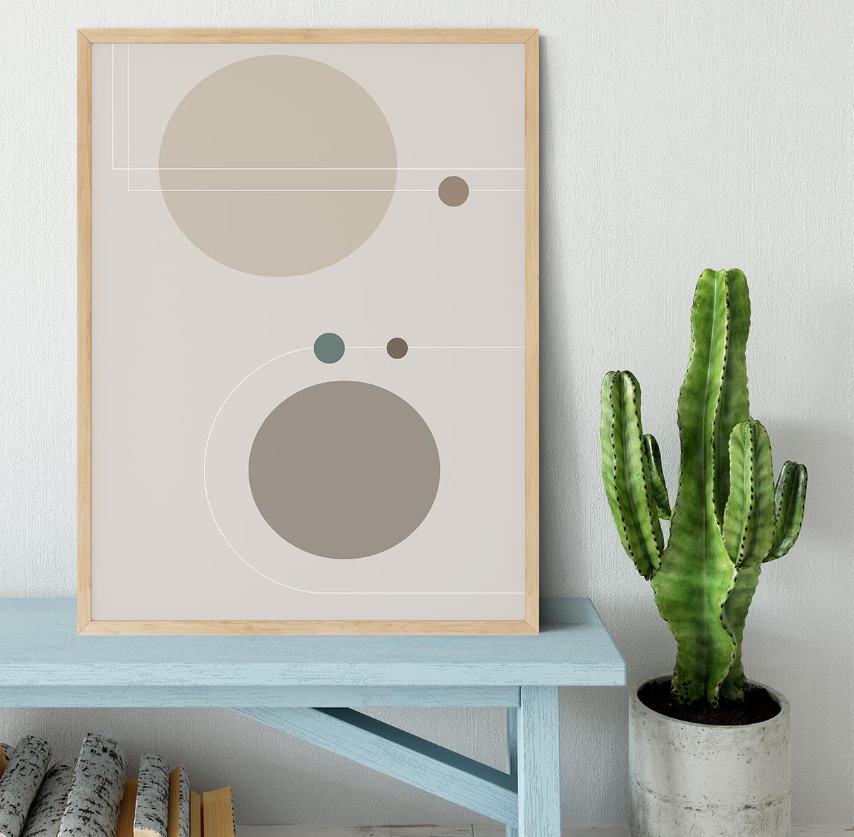 Space Orbit 02 Framed Print - 1x - 4