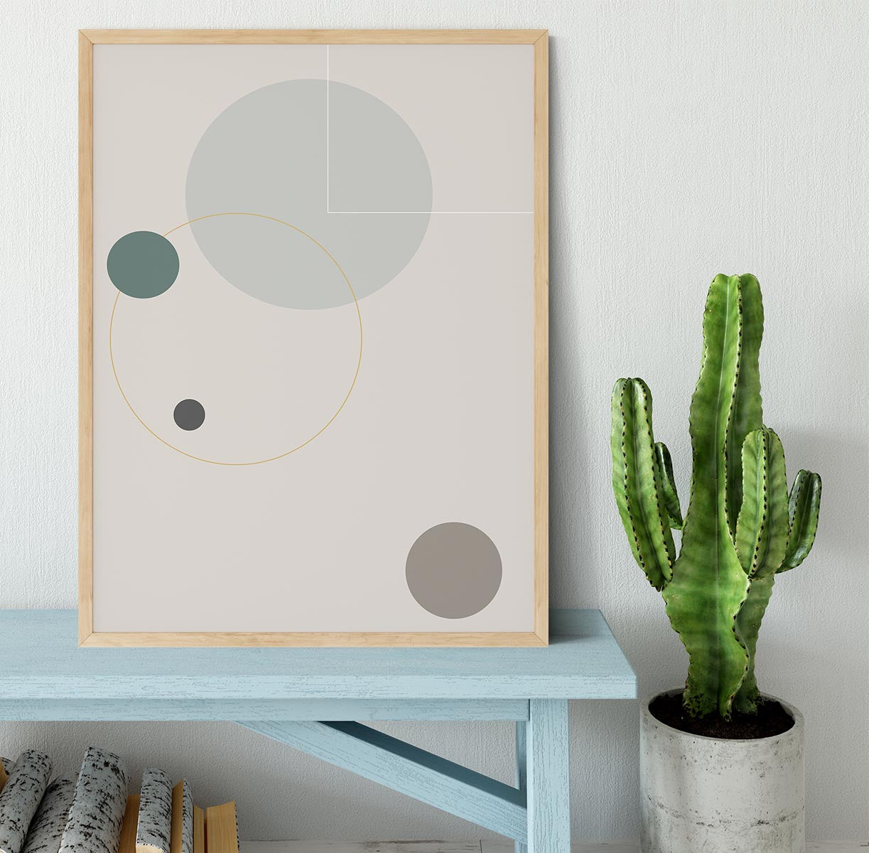 Space Orbit 03 Framed Print - 1x - 4