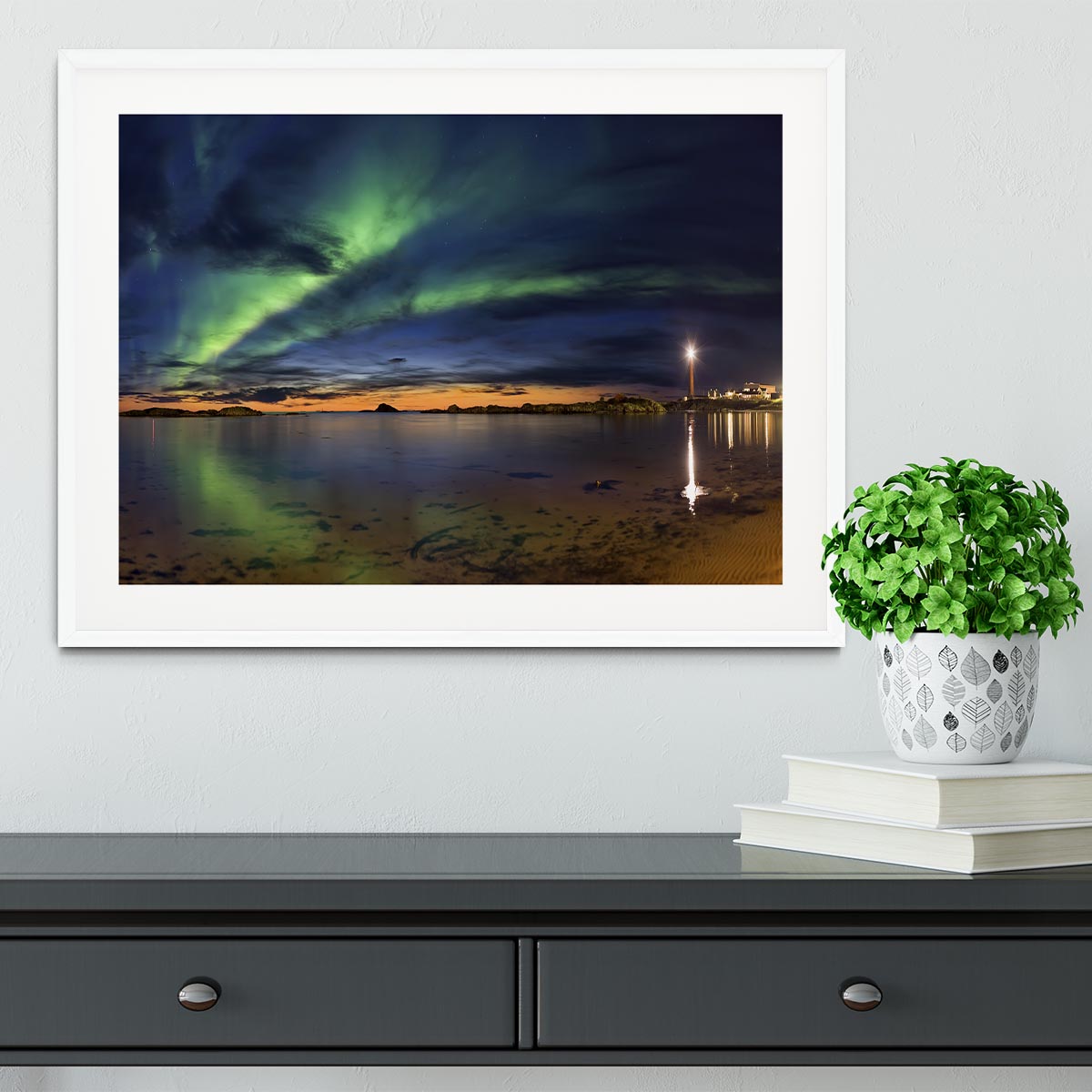 Sunset at Andenes Framed Print - Canvas Art Rocks - 5