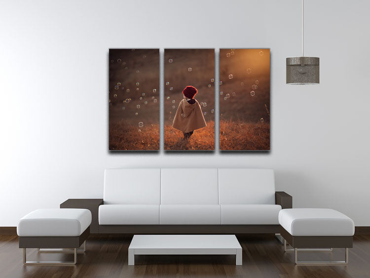 Symphony 3 Split Panel Canvas Print - 1x - 3