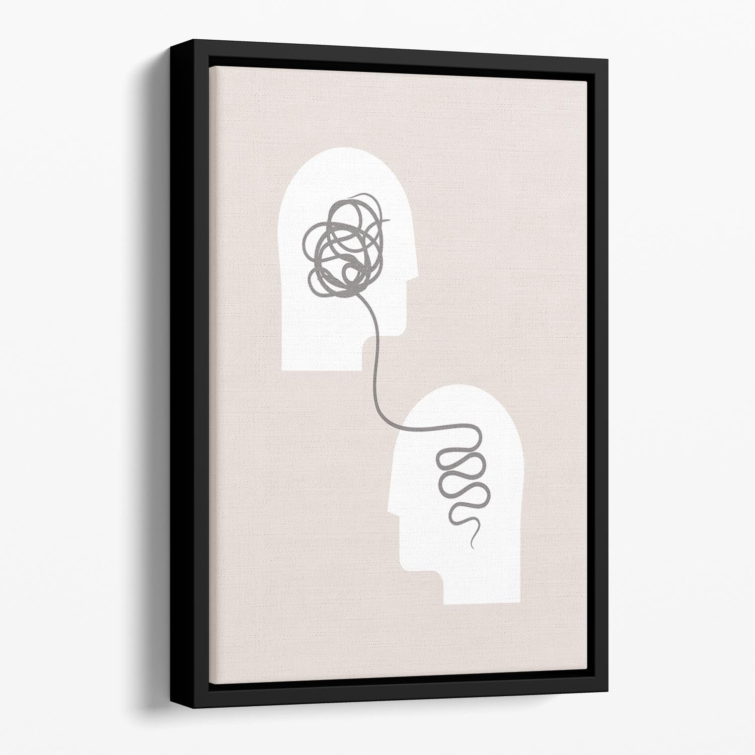 Synaptic Harmony Floating Framed Canvas - Canvas Art Rocks - 1