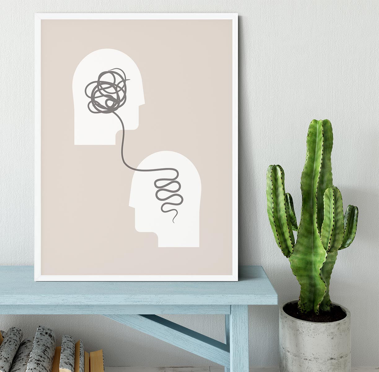 Synaptic Harmony Framed Print - Canvas Art Rocks -6