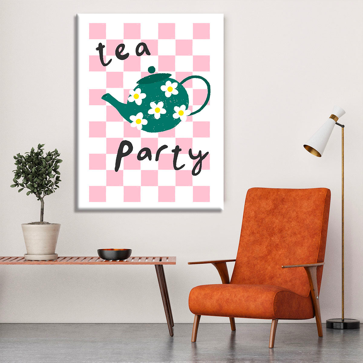 Tea Party Canvas Print or Poster - Canvas Art Rocks - 6