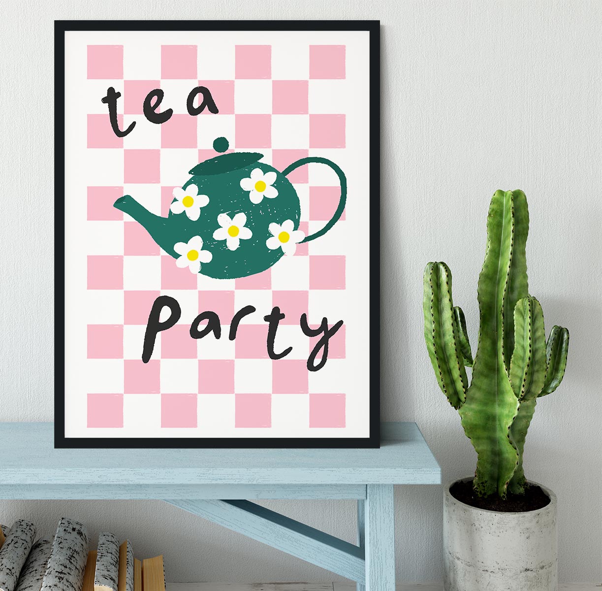 Tea Party Framed Print - Canvas Art Rocks - 2