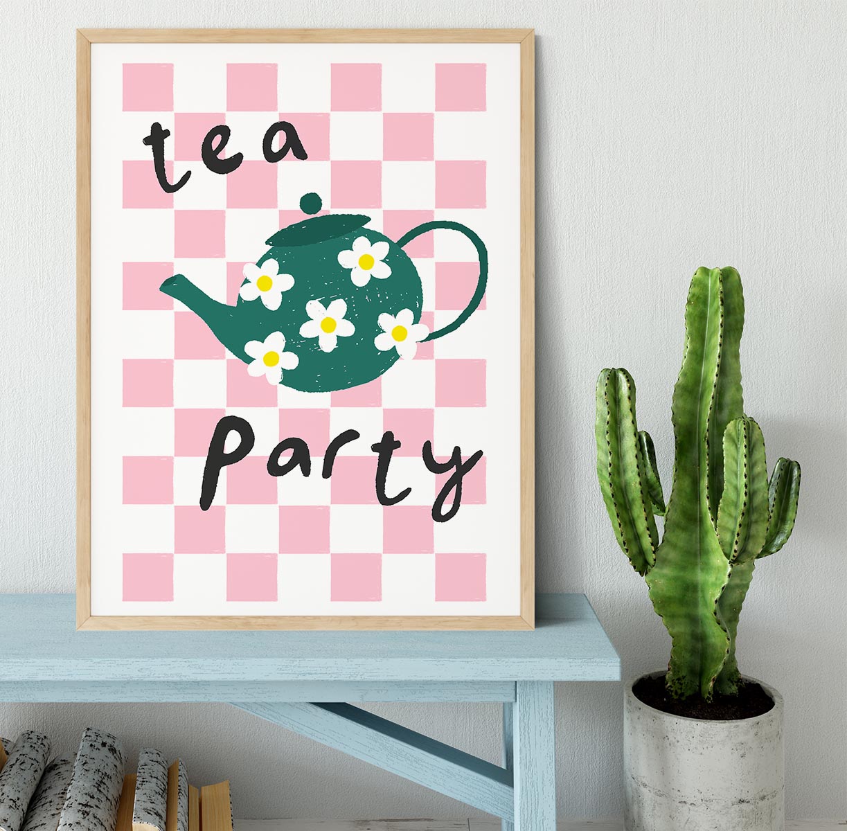 Tea Party Framed Print - Canvas Art Rocks - 4