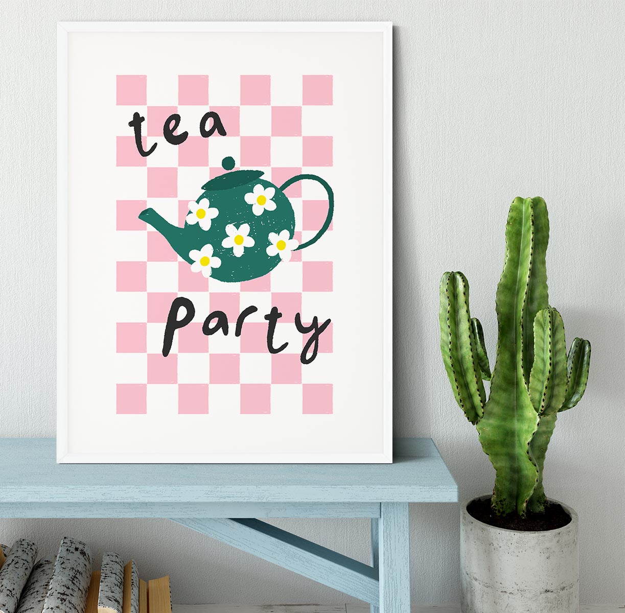 Tea Party Framed Print - Canvas Art Rocks - 5