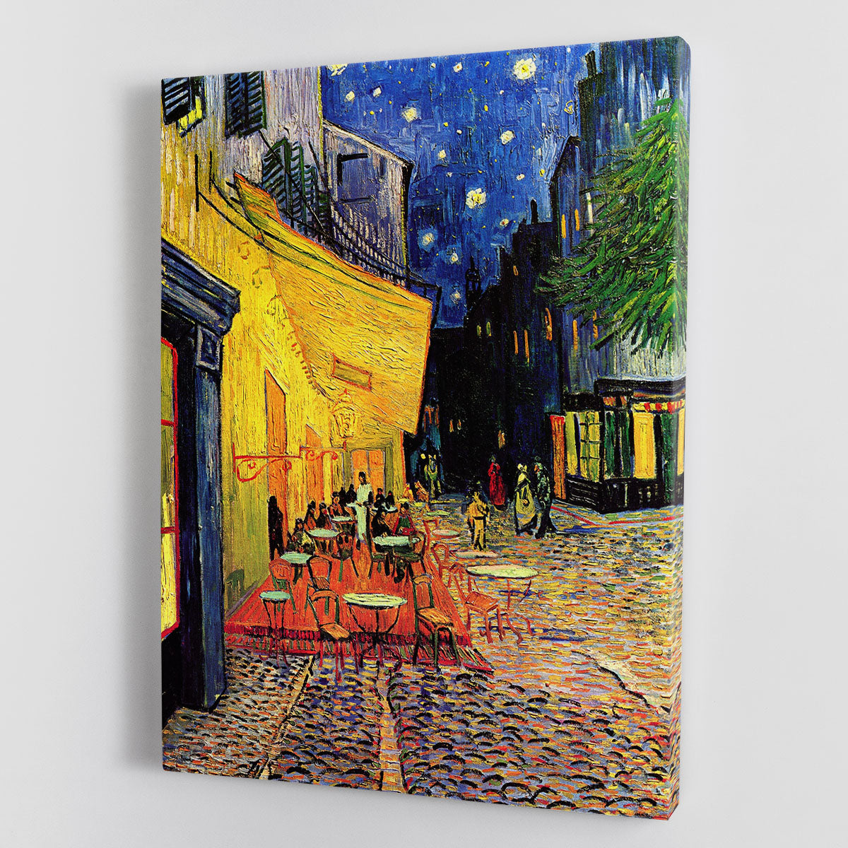 The Terrace Cafe by Van Gogh Canvas Print