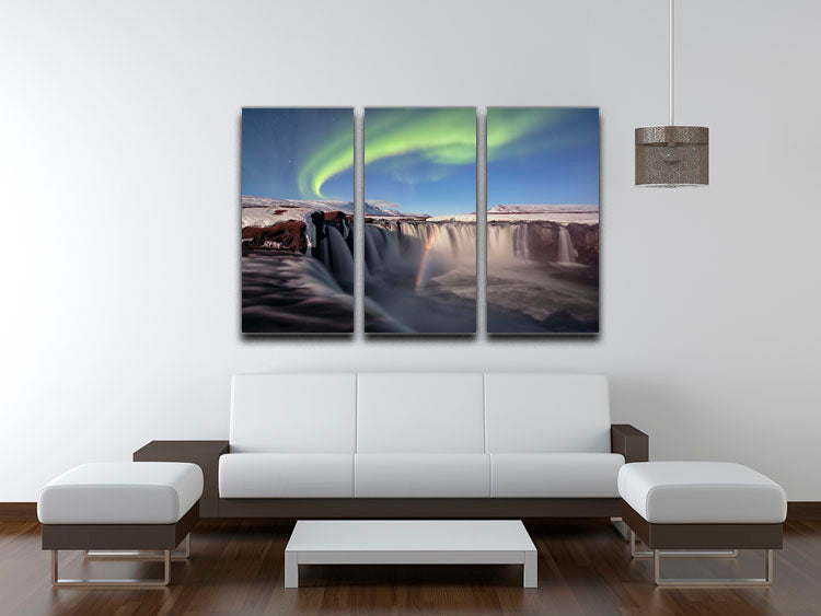 The Astonishing 3 Split Panel Canvas Print - Canvas Art Rocks - 3